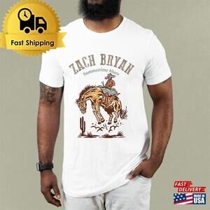 Custom Zach Bryan Crewneck Shirt Cowboy Unisex T-Shirt